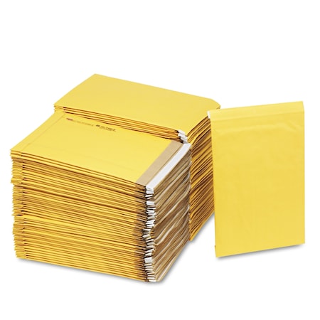 SEALED AIR Padded Mailer, #5, Paper Lining, Self-Adhesive, 10.5x16, Kraft, PK100 86708